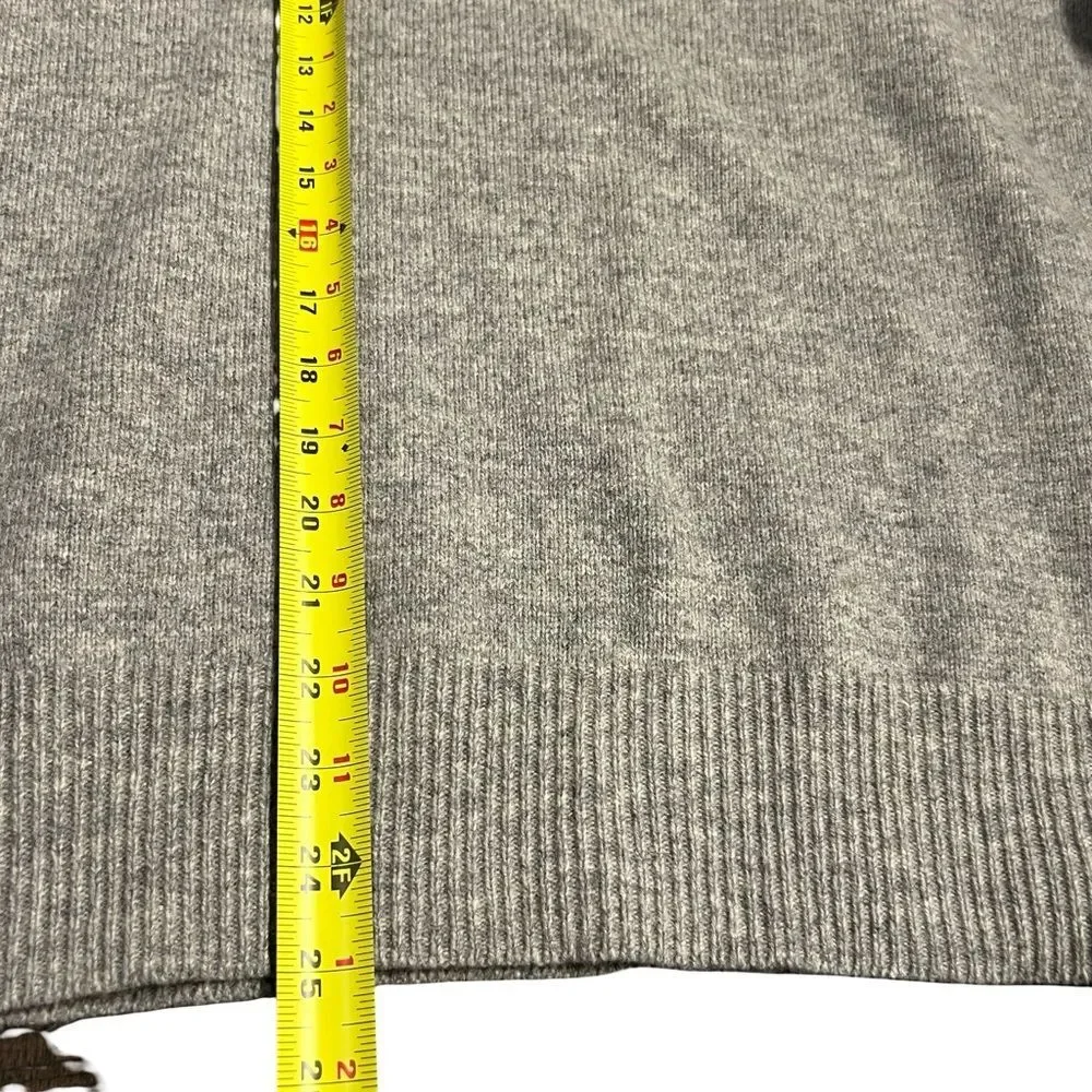 J Crew Mens 100% Lambswool Crewneck Sweater Sz M Preppy Academia Casual Classic